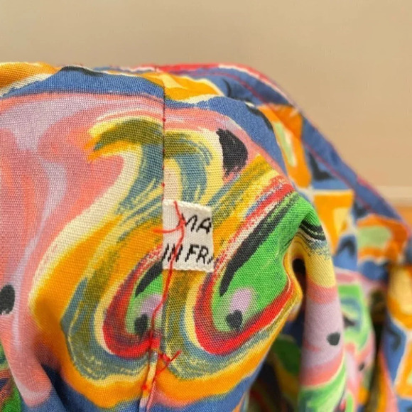 Vintage - Funky Made in France Full Skirt - Picture 8 of 9